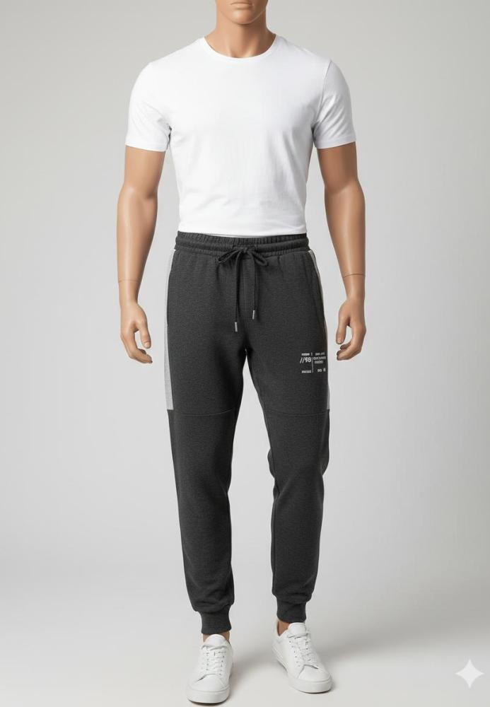 Pantaloni de sport barbat ,culoare gri inchis,Engros